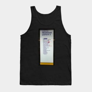 London Underground: Jubilee Line Westbound Tank Top